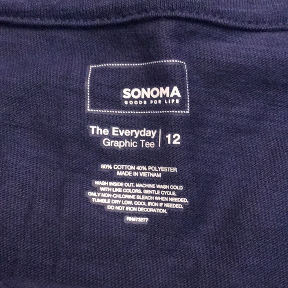 Bundle of two girls tops size 12 NWT/NWOT - Picture 3 of 5